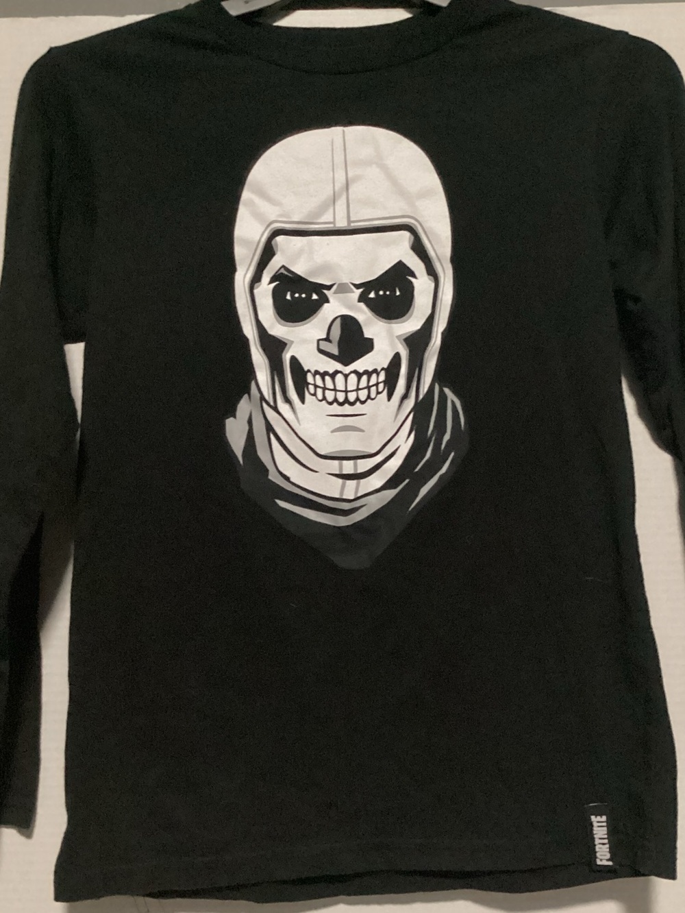 Fortnite Kids Black Long Sleeve Graphic Tee